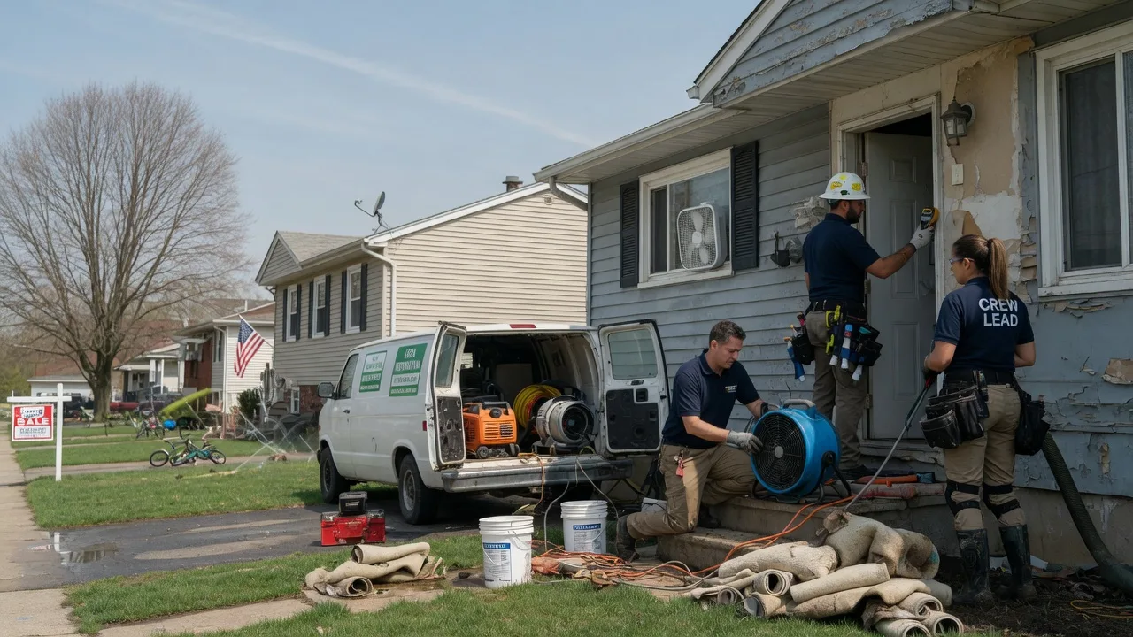 Flood Cleanup in North Chili, NY near me