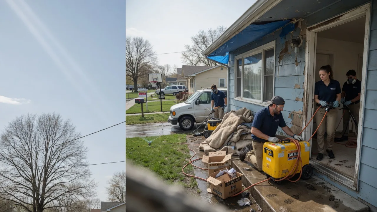 Basement Flood Cleanup in North Chili, NY near me